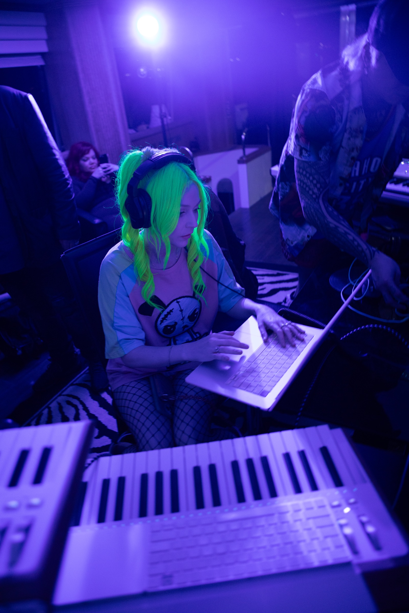 Studio session